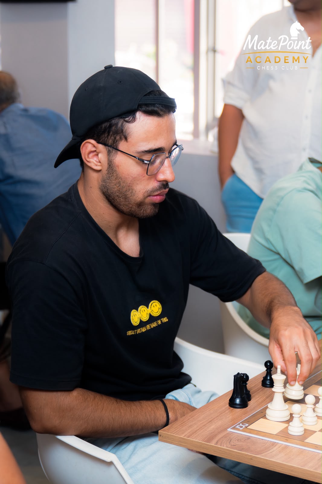 Mokhtar Zenaidi, troisième du Tournoi MatePoint 6.0